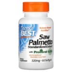 Doctor's Best, Saw Palmetto with Prosterol,  standardized extract, 320 mg, 60 softgels,Doctor's Best, Sägepalmenbeere mit Prosterol, standardisiertes Extrakt, 320 mg, 60 Weichkapseln