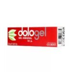 Soothing gel used for gum massage.
