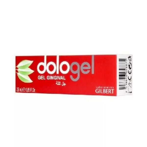 Soothing gel used for gum massage.