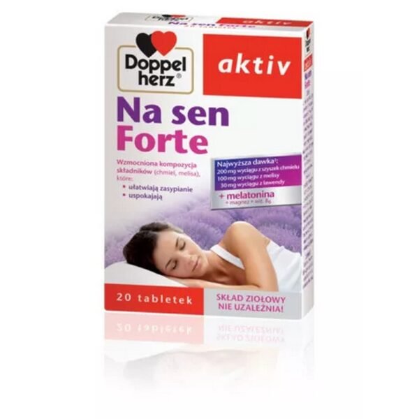 A reinforced composition of ingredients that facilitate falling asleep and support healthy sleep: