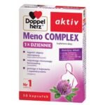 Doppelherz aktiv Meno COMPLEX contains a unique, triple combination of ingredients that help you go through menopause peacefully and enjoy life after menopause.