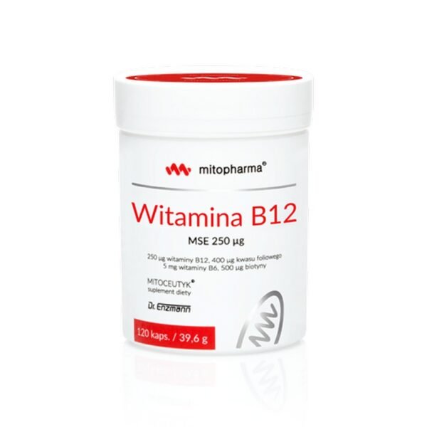 La préparation contient de la vitamine B12 sous forme active de méthylcobalamine et est donc hautement absorbable. La préparation aide au fonctionnement du système nerveux et soutient le métabolisme énergétique .