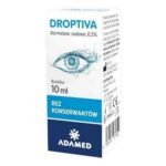 Moisturizing eye drops.