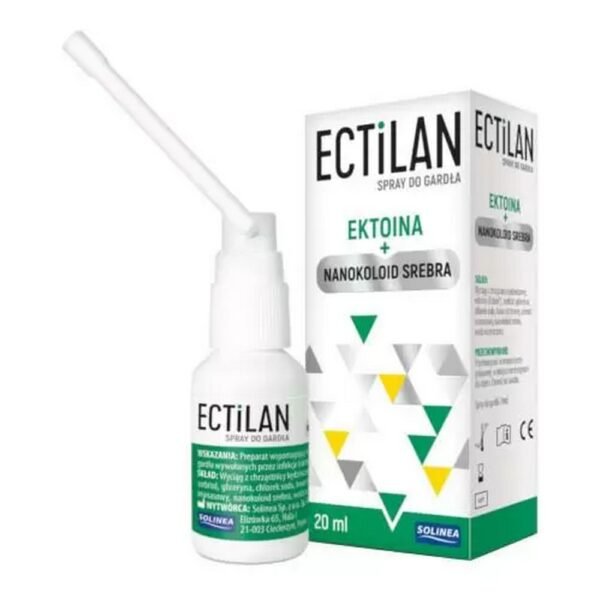 Ectilan is a medical device for supportive use in throat inflammation caused by bacterial and viral infections.