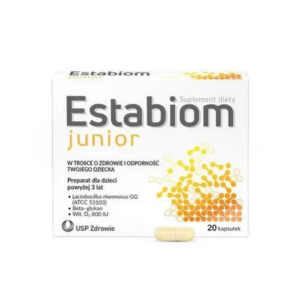 A preparation for children over 3 years old, containing one of the most proven strains of probiotic bacteria Lactobacillus rhamnosus GG, vitamin D3 and beta-glucan.