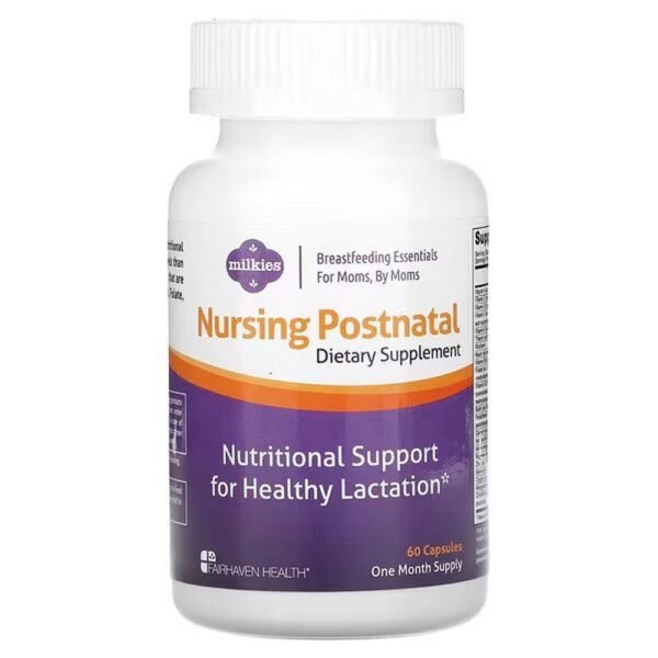 Nursing Postnatal provides comprehensive nutritional support for healthy breastfeeding with higher dosages