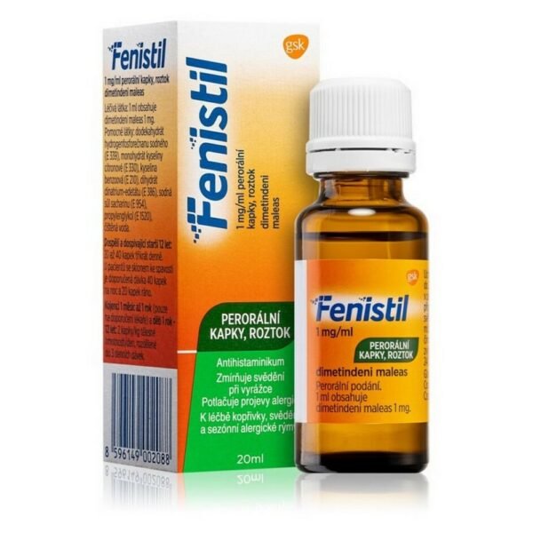 Fast relief from allergic reactions. Removes itching and skin irritation, reduces swelling.