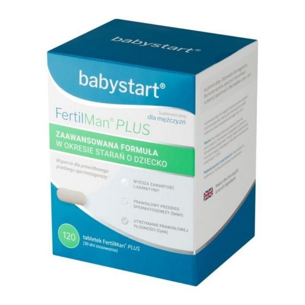 Dietary supplement containing ingredients that have a positive effect on male fertility and  improve semen quality.