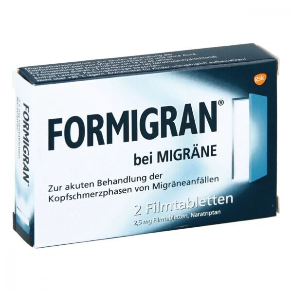 FORMIGRAN painkiller tablets for acute migraine (pack size: 2 pcs.)