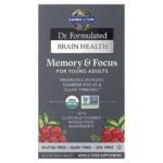 Promotes memory, sharper concentration & clear thinking