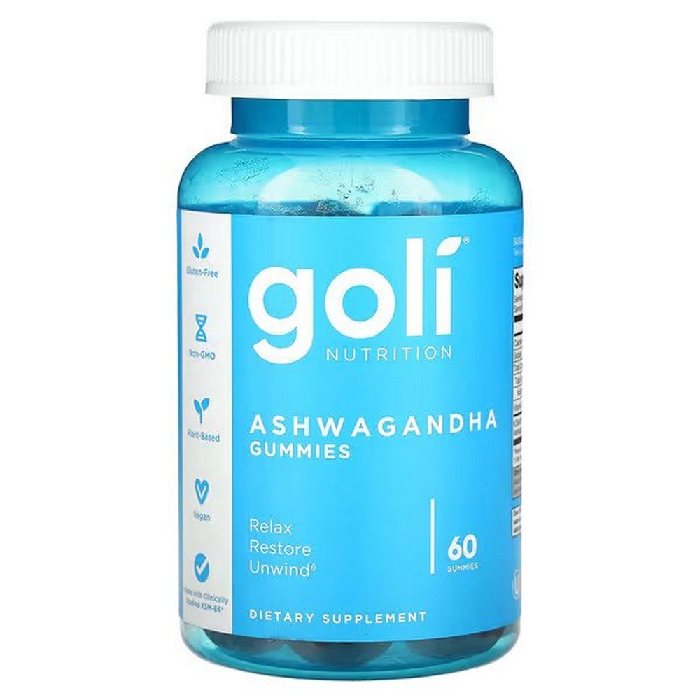 goli nutrition ashwagandha gummies ashwagandha gummies 60 gummies It supports certain aspects of memory and concentration, sleep quality and much more.