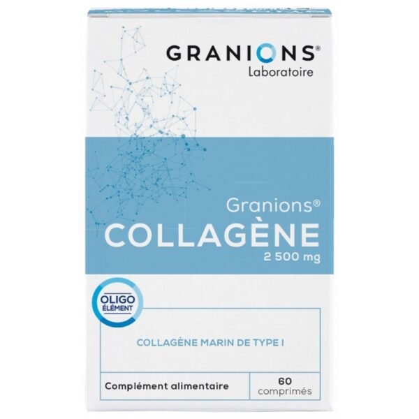 Granions Collagen 60 tablets in our pharmacy bio, Comment on the advice of use and dosage with our partner Avis checked after your purchase.