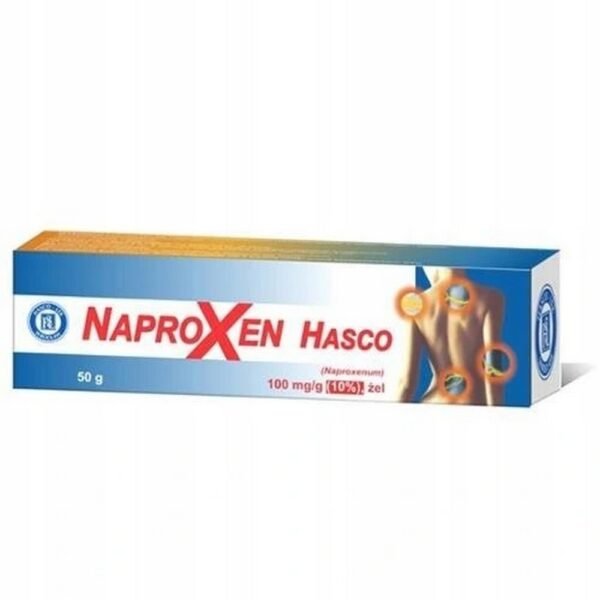Naproxen Hasco is a drug in gel form that has analgesic and anti-inflammatory effects.