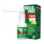 Haskosept Forte spray is a drug in aerosol form used to treat inflammation of the mouth and throat.