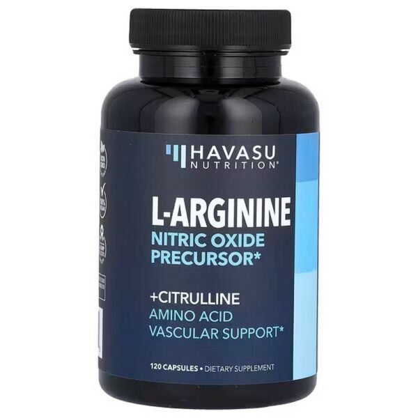 The conditionally essential amino acid L-arginine may contribute to vascular support and endurance related to nitric oxide (NO) levels due to NO precursor mechanisms.