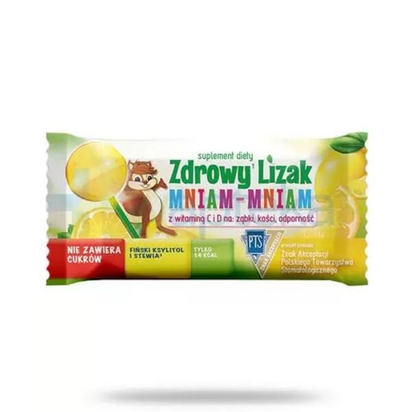 The basic ingredient of Healthy Lollipop Mniam-Mniam is Finnish xylitol, which has anti-caries properties.