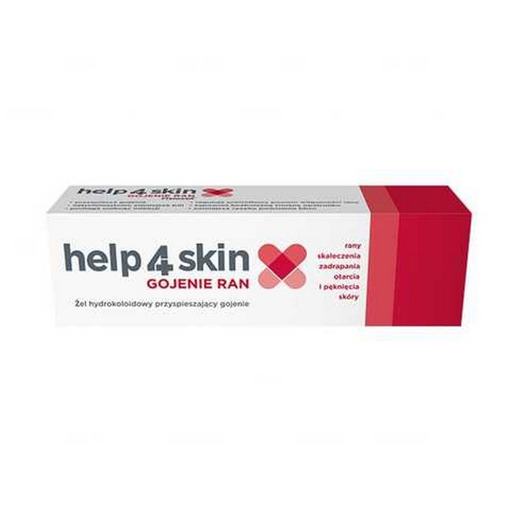 help4skin wound healing gel 20g Hydrocolloid gel that accelerates wound healing.