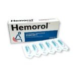 A medicine that relieves pain and inflammation associated with hemorrhoids