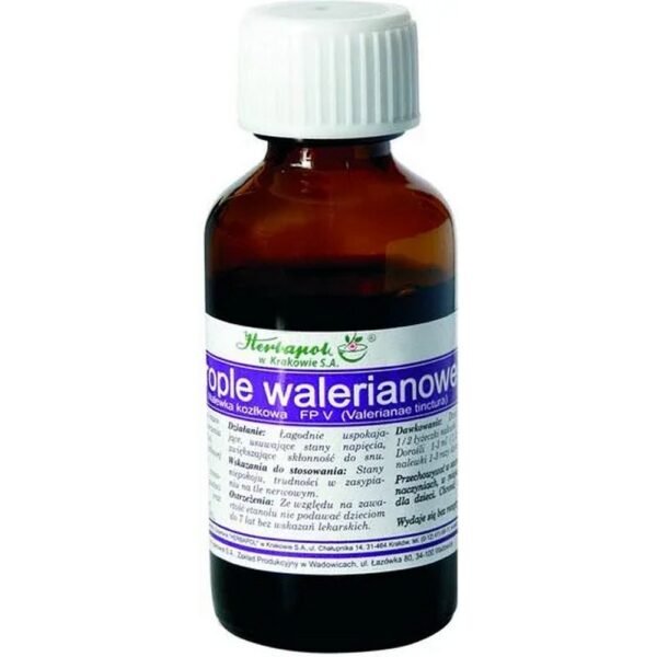 Used to relieve symptoms caused by states of nervous tension and as an aid to sleep.