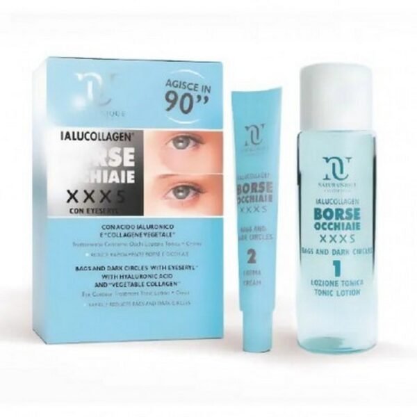 Tonic Lotion and passing it around the eye contour to prepare the skin for the application of the Cream.