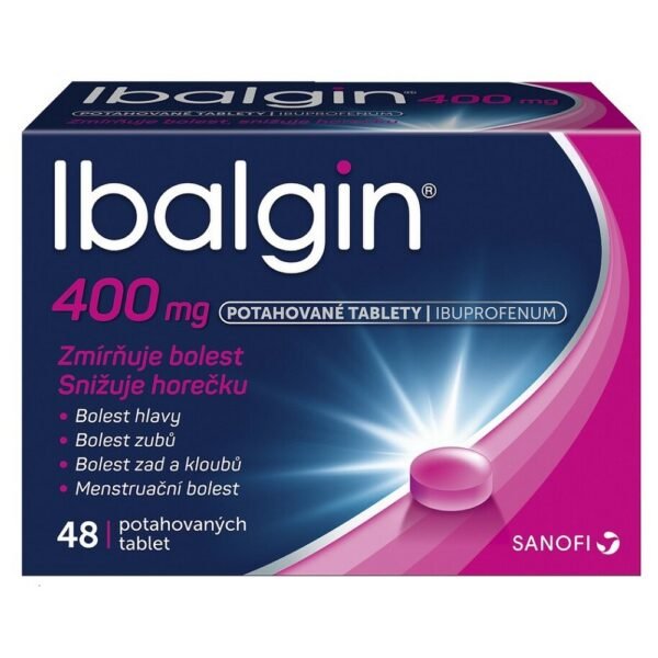 Relieves pain and inflammation of various origins, suitable for reducing fever during colds.