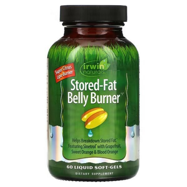 Irwin Naturals, Stored-Fat Belly Burner helps break down stored fat