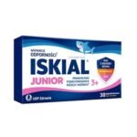 Iskial Junior is a dietary supplement in the form of lemon-flavored chewable capsules, which contains shark liver oil with a high content of vitamin D3 and DHA (Omega-3 acid).