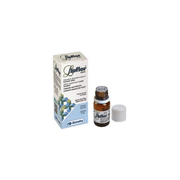 Lioflor drops / Lioflor® is a probiotic supplement based on live lactic acid enzymes of the species Bifidobacterium animalis ssp lactis BLC1.