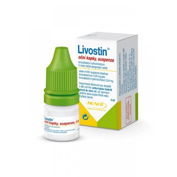 For the treatment of allergies around the eyes.