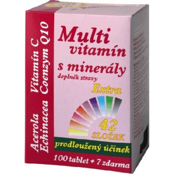 Medpharma multivitamins with minerals contain 42 components important for the proper functioning of the body.