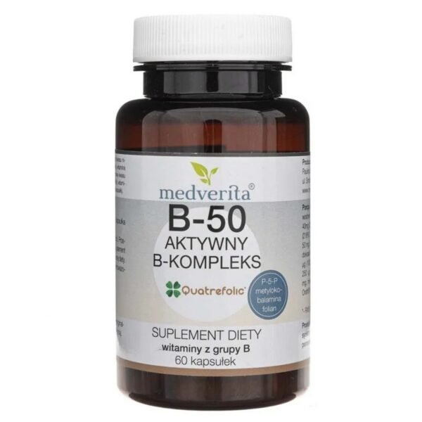The product is enriched with vitamin B12 in the form of methylcobalamin, Quatrefolic® folate and coenzymatic vitamin B6.