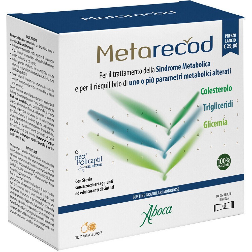 metarecod 40 Domaine d'utilisation