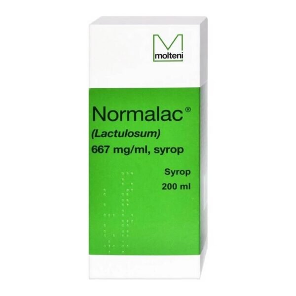 Normalac is a medicinal product to be used to regulate bowel movements by increasing the water content in the stool.