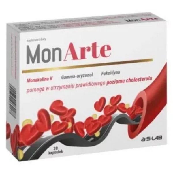 Monacolin K from fermented red rice helps maintain normal blood cholesterol levels.
