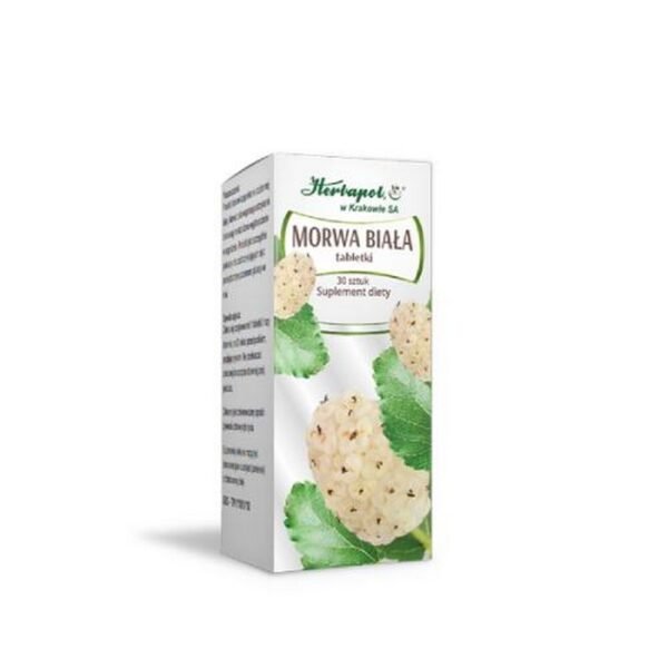 HERBAPOL White Mulberry for people suffering from high blood glucose levels.