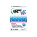 Multilac Baby is a synbiotic intended for infants and children, containing one of the most proven probiotics - Lactobacillus rhamnosus GG.