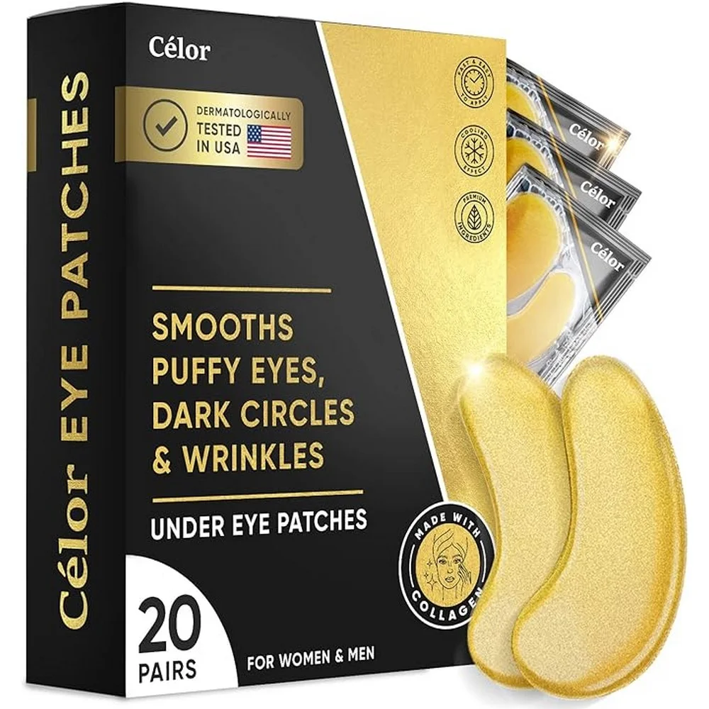 MUPOO,GOLD UNDER EYE MASK AMINO ACID & COLLAGEN