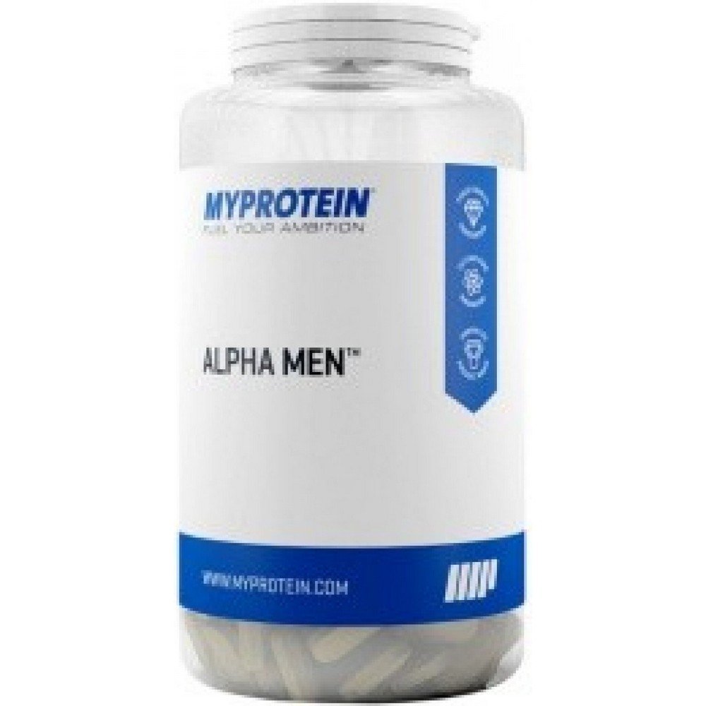 myprotein alpha men 240 Alpha Men from the English company MyProtein is a multivitamin formula that combines a unique and highly effective combination of vitamins and minerals necessary for the health and well-being of an active man.