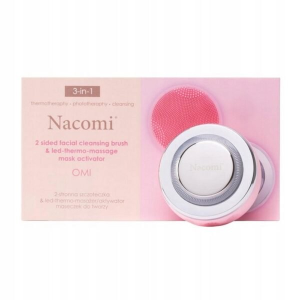 Facial cleansing with the OMI brush effectively cleanses pores, preventing the appearance of acne.