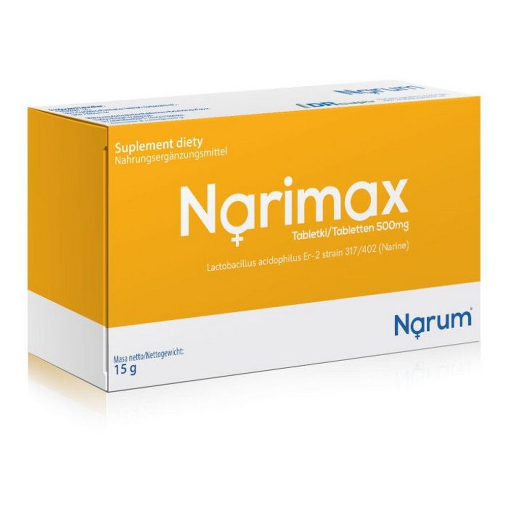 narine probiotic 500mg 30 tabs Narum Tab dietary supplement in the form of tablets is used to maintain the composition and biological activity of normal intestinal microflora in children and adults.