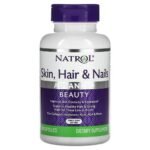 Natrol, Skin, Hair and Nails, Advanced Beauty improves skin elasticity and hydration
