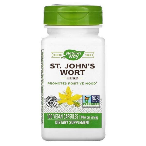 St. John's Wort has been used for centuries to promote positive mood.