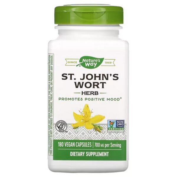 St. John's Wort has been used for centuries to promote positive mood.