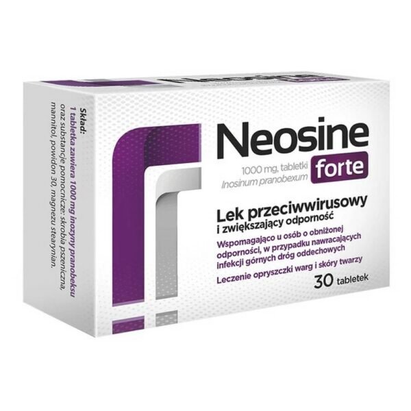 Neosine forte – an antiviral medicinal product that increases the body’s resistance.