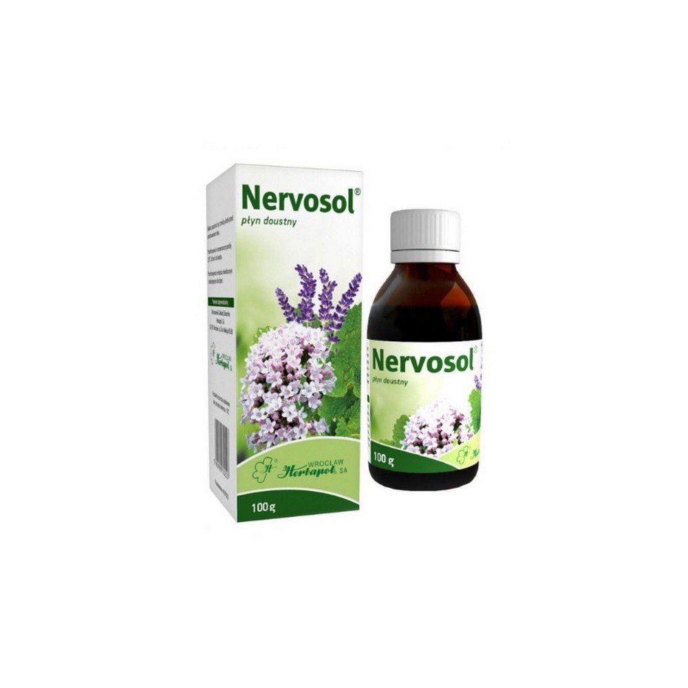 nervosol oral liquid 100 g A medicine used for mild states of nervous tension and anxiety, as well as occasional difficulty falling asleep.