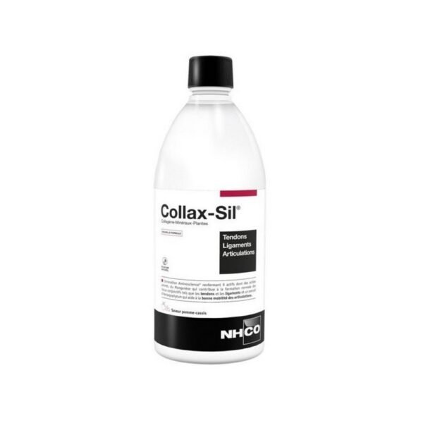 NHCO Collax-Sil Drinkable Solution Joints 500ml is a drink based on collagen, minerals and plants to support tendons, ligaments and cartilages.