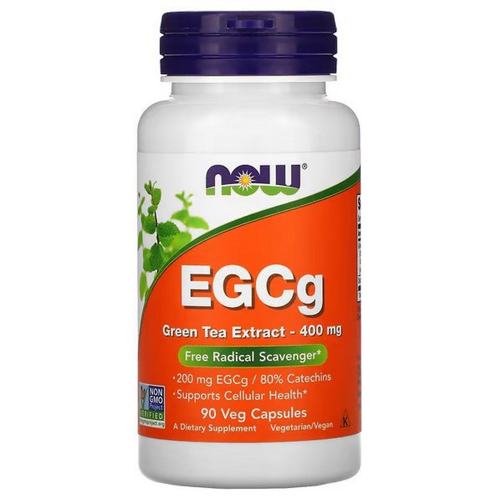 now foods egcg green tea extract 400 mg 90 vegetarian capsules SOUTIENT LA SANTÉ CELLULAIRE : Il a été scientifiquement démontré que la catéchine la plus abondante du thé vert, l'EGCg, aide au maintien des tissus sains.