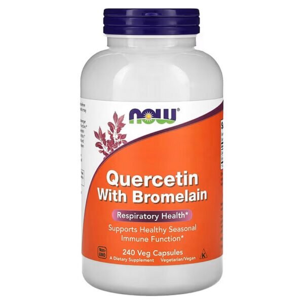 Quercetin is a naturally occurring radical scavenger that promotes healthy seasonal immune system function.