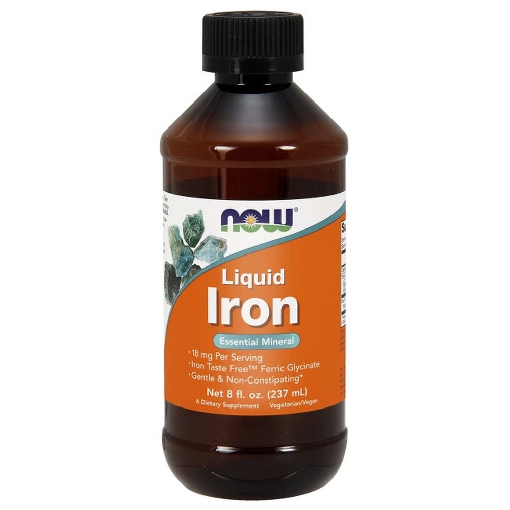 now iron liquid 237ml "Железо