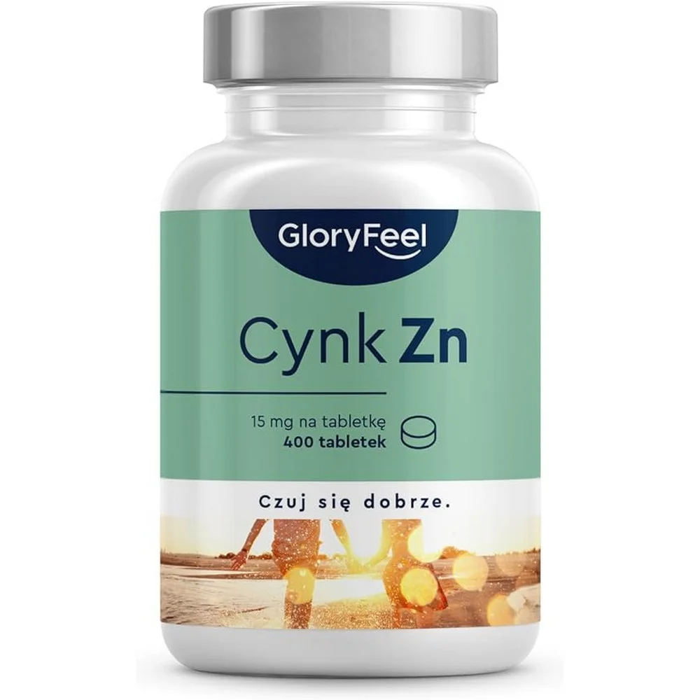 ODWIEDŹ SKLEP GLORYFEEL,ZINC - 400 TABLETS (13 MONTHS)